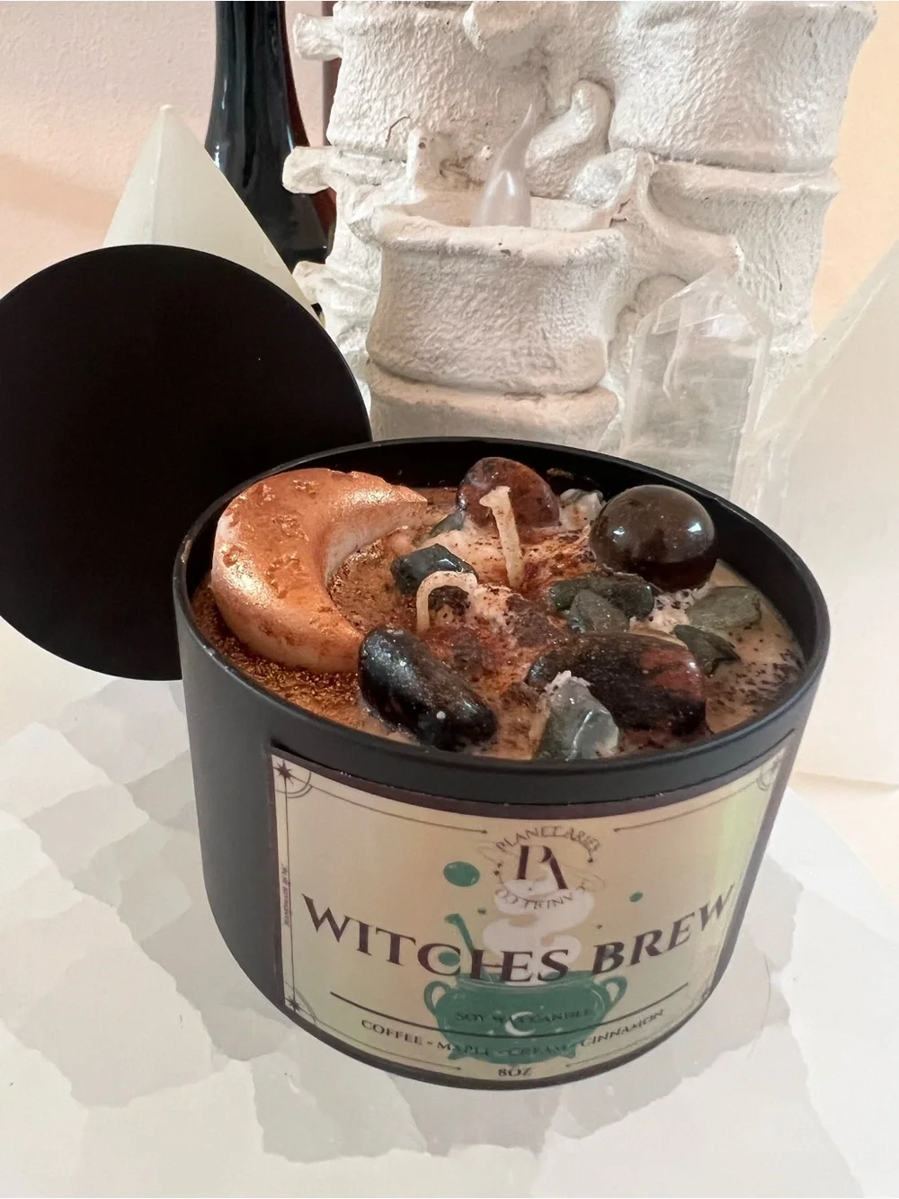 Witches Brew Soy Wax Candle - Planet Aries - Picture 3 of 3